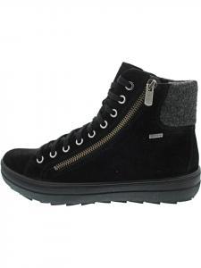 Legero Черные ботильоны Mira на шнуровке