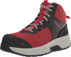 Мужские ботинки Bates Jumpstart Mid с углеродным носком Energybound, черный/красный