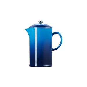 Керамическая пресс-кофеварка Le Creuset из керамогранита, азулон