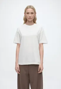 Свободный крой, футболка с принтом. Marc O'Polo Denim, Silky White