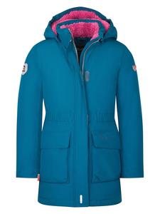 Пуховик "Alesund" синего цвета Trollkids