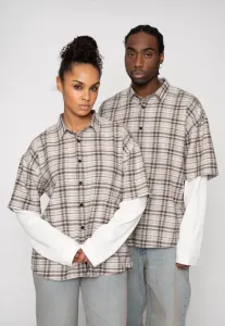 Рубашка с двойными рукавами и полосами Multiply Apparel, Glacier Gray