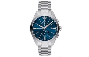 EMPORIO ARMANI Часы Chronograph Stainless Steel Watch, Blue