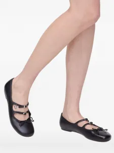 Балетки The Kiki с бантами MARC JACOBS, черный