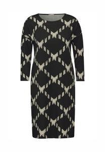 Платье-джемпер JACQUARD Street One, черный
