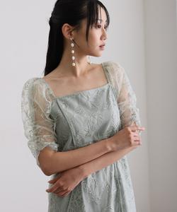 Платье с кружевной отделкой «Торнадо», свадебное платье Pourvous, цвет Mint