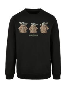 Пуловер F4NT4STIC Sweatshirt Star Wars The Mandalorian The Child Poses, черный