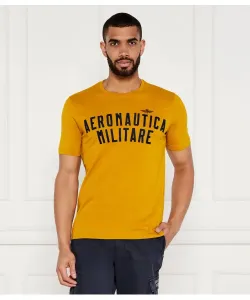 Футболка Regular fit Aeronautica Militare, желтый