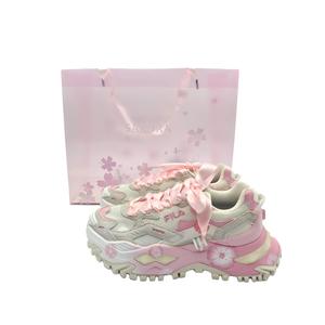 Кроссовки FILA FUSION Bianco Chunky Sneakers Women's Low-top White, белый