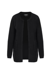 Usha BLACK LABEL Вязаный кардиган в черном цвете