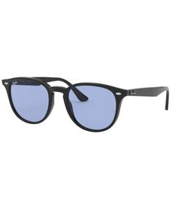 Солнцезащитные очки унисекс с низкой переносицей, RB4259F 53 Ray-Ban, Black 3