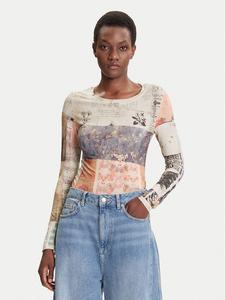 Блузка regular fit Limbani 25WWTK33 Desigual, мультиколор