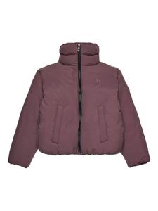 Diesel Kids пуховик с высоким воротником, розовый