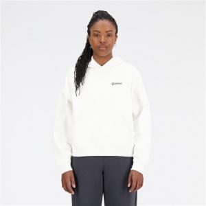 Толстовка с капюшоном NB Essentials Linear Heritage Oversized на флисовой подкладке