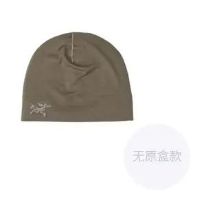 Arcteryx Вязаная шапка унисекс черный зеленый умбра, Umber