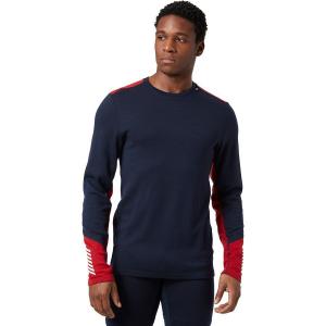 Мужская футболка Lifa Merino средней плотности с круглым вырезом Helly Hansen Helly Hansen, Navy3