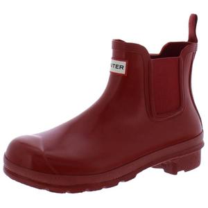 HUNTER Оригинальные короткие челси для женщин Red