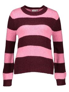 Vila Свитер "Полана" в розово-бордовом цвете