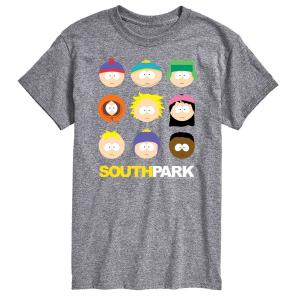 Мужская футболка South Park Face Grid Licensed Character
