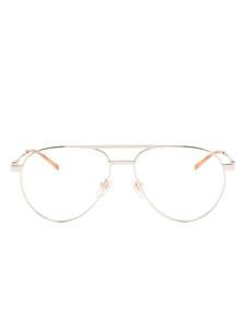 Очки-пилоты Gucci Eyewear, золотой