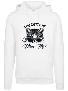 Толстовка F4NT4STIC Kätzchen You Gotta Be Kitten Me!, белый