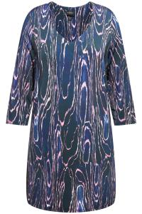 Рубашка Ulla Popken, темно-синий