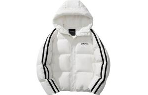 Стеганая куртка унисекс GOLFCROSS, Белый