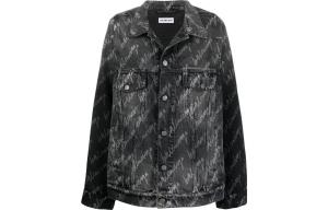 Куртка женская Balenciaga джинсовая, черный