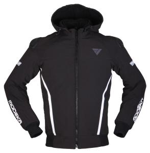 Спортивная текстильная куртка Clarke Modeka, черный/белый