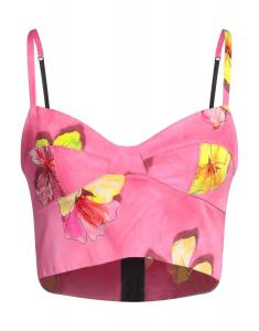 Топ Ermanno Firenze, фуксия