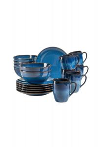 Набор для завтрака, керамика OSSIA MäSer, синий