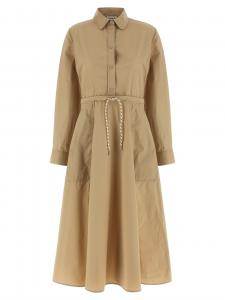 Платье-рубашка MONCLER, бежевый