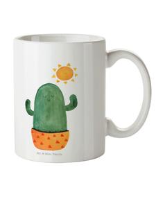 Детская кружка кактус солнце без слов в белом цвете Mr. & Mrs. Panda