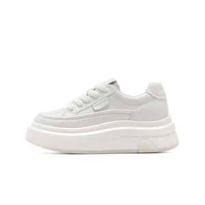 Легкие низкие женские кроссовки, увеличивающие рост C°BANNER, Silver