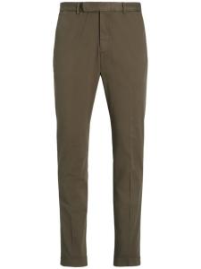 Брюки чинос Ralph Lauren Purple Label, окрашенные в готовом виде, коричневый