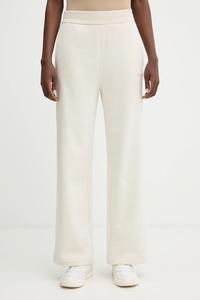 C бесконечные хлопковые спортивные штаны BOSS Orange, бежевый