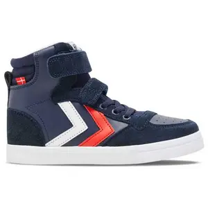 Кроссовки Hummel Slimmer Stadil Leather High, синий