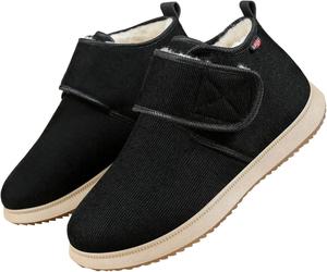 Женские зимние ботинки с искусственным мехом, утепленные, водонепроницаемые, на шнуровке, ботильоны для улицы Generic, Black