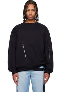 Толстовка с ремешком Dries Van Noten, темно-синий