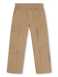 Брюки карго с нашивкой-логотипом Marc Jacobs Kids, нейтральный