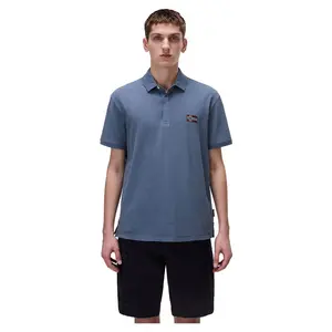 Поло с коротким рукавом Napapijri Ebea, синий