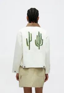 Джинсовая куртка микки мейсона Volcom, Off White