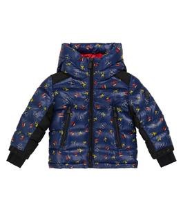 Аликсан пуховик Moncler, синий