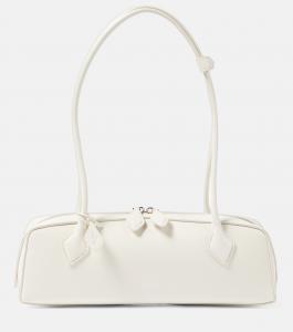 Le Teckel Medium кожаная сумка через плечо Alaïa, Ivoire