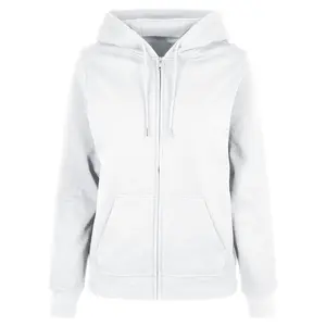 Толстовка Build Your Brand Basic full zip, белый