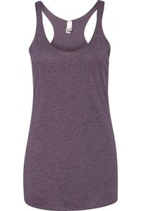 Женская майка-борцовка Triblend Next Level, цвет vintage purple