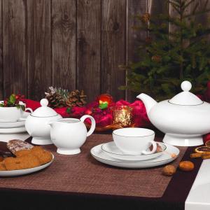 Чайная чашка Lido Black Line 0,20 л Seltmann Weiden, белый черный