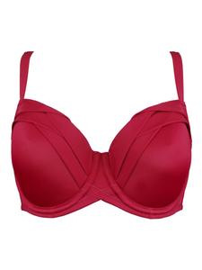 Топ бикини SugarShape Bikini Top Madeira, темно-красный