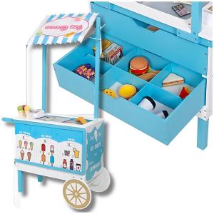 ТОРГОВАЯ ТЕЛЕЗКА ДЛЯ МАЛЕНЬКОГО ПРОДАВЦА, игра в продавца для ребенка MINEXO