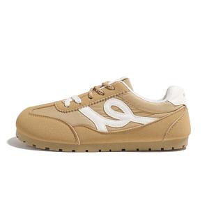 HUANQIU Дышащие и легкие низкие повседневные туфли цвета хаки для женщин